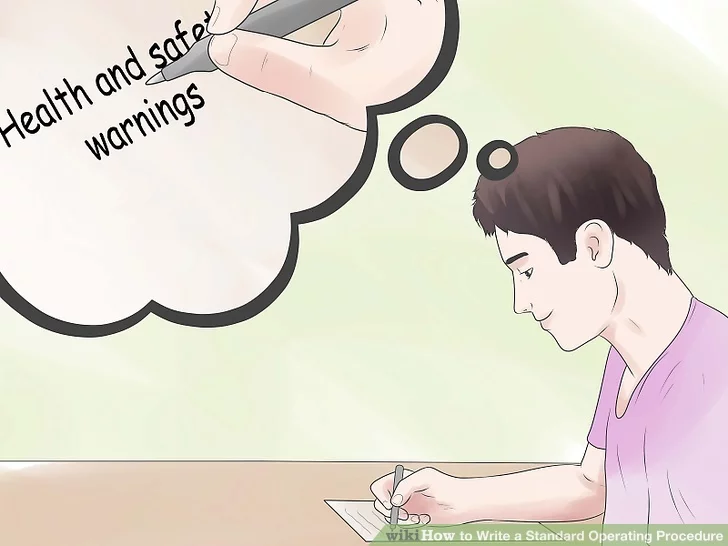 以Write a Standard Operating Procedure Step 7為標題的圖片